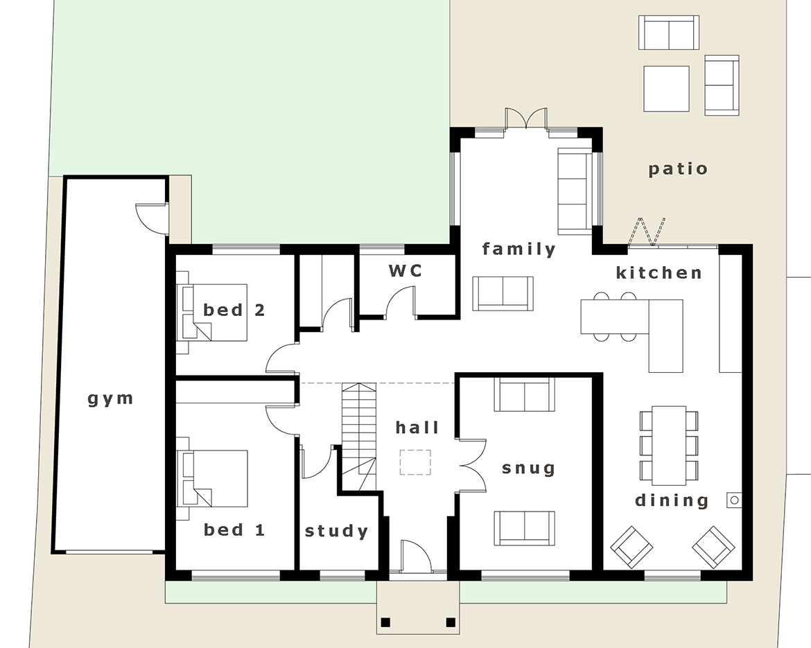 Sandhurst Road Plan